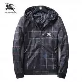 jaqueta blouson burberry homme 2020 chaud zippe hoodie grid jacket